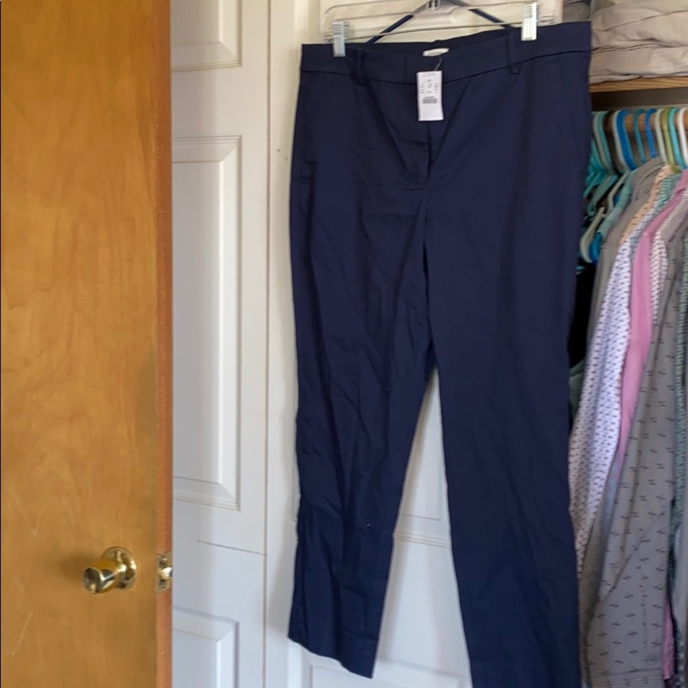 J. Crew ankle pants.